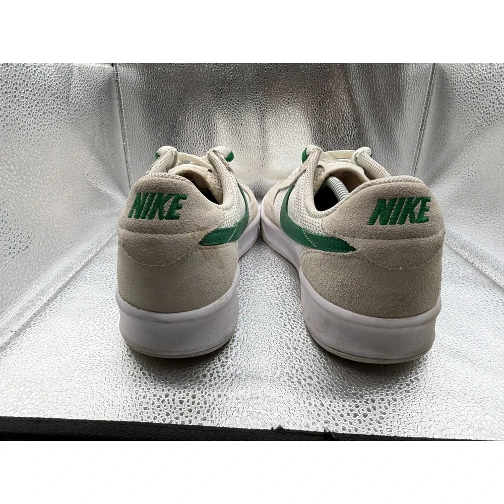 Size 13 Nike Adversary SB White Pine Green Mens Athletic Sneakers‎ CJ0887-102